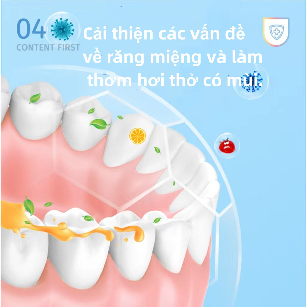 Squirrel lala kem đánh răng trẻ em,làm sạch nhẹ nhàng,Kháng Côn Trùng, Cam Dâu 75g