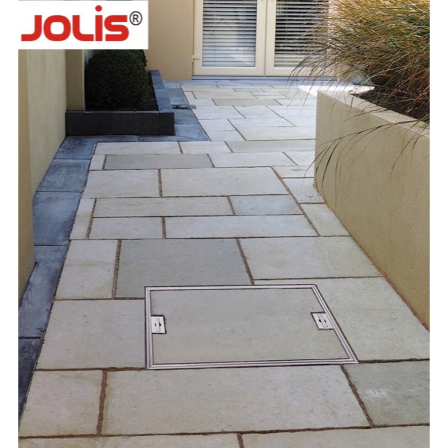 Nắp bể ngầm inox 304 / Nắp bể nước inox - 300kg KT 45cmx45cm