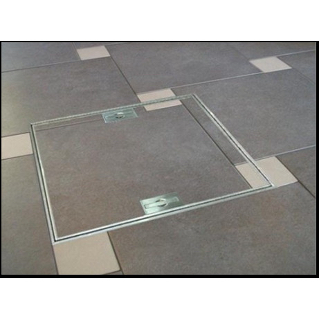 Nắp bể ngầm inox 304 / Nắp bể nước inox - 300kg KT 45cmx45cm