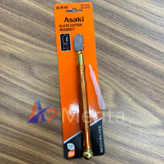 Dao cắt kiếng cao cấp 7 /175mm asaki ak-8737