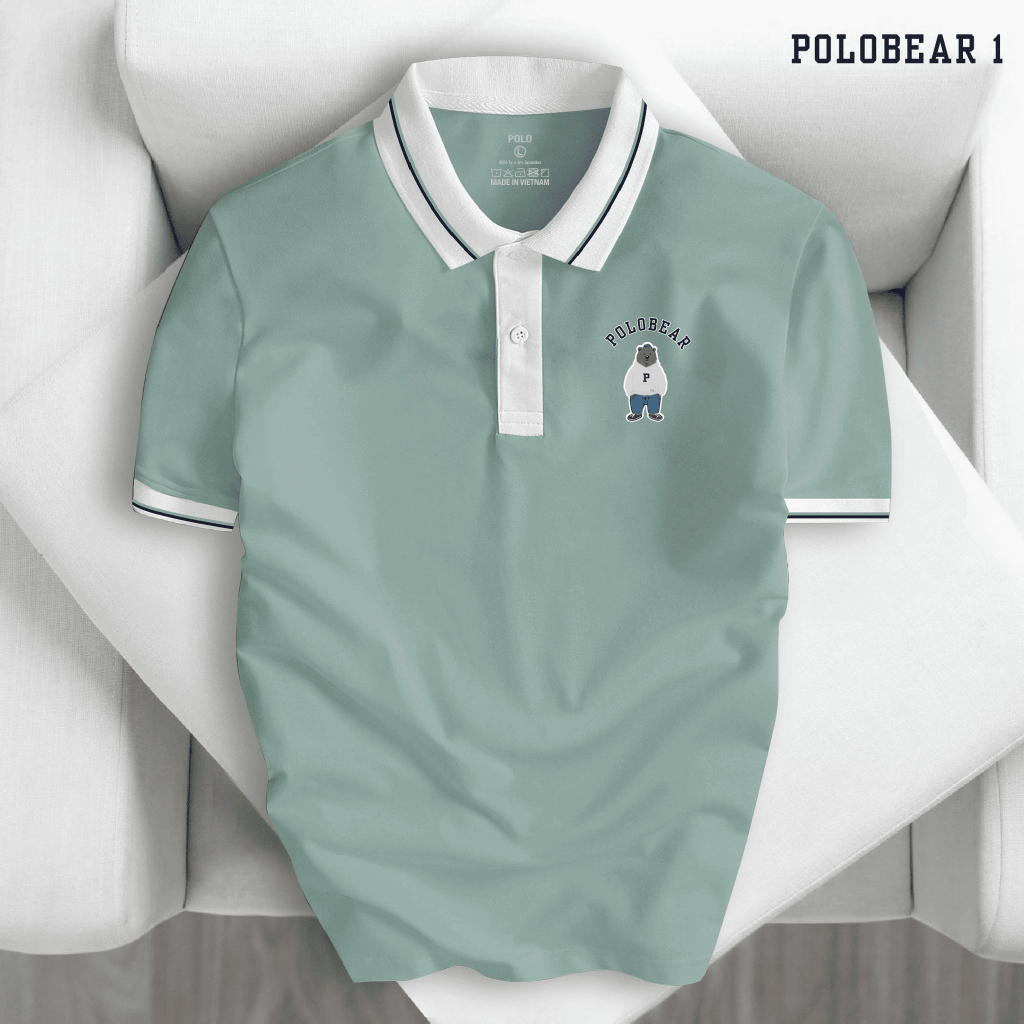 Áo thun nam POLO thiết kế vải cá sấu cotton cao cấp ngắn tay cực sang trọng và lịch lãm