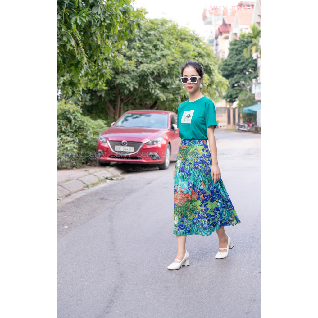 Áo thun sefa freesize in hình , chất liệu cotton cao cấp, in hình đẹp, sắc nét