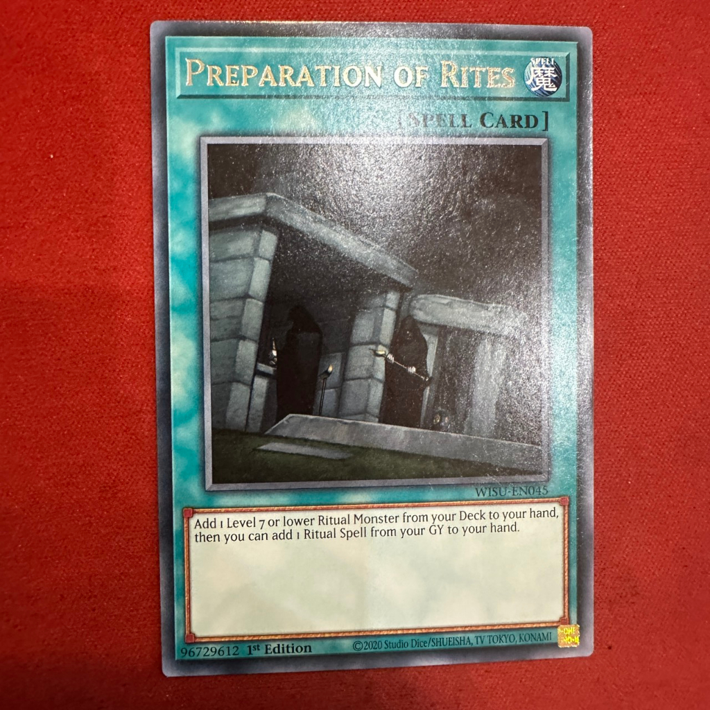 Preparation Of Rites