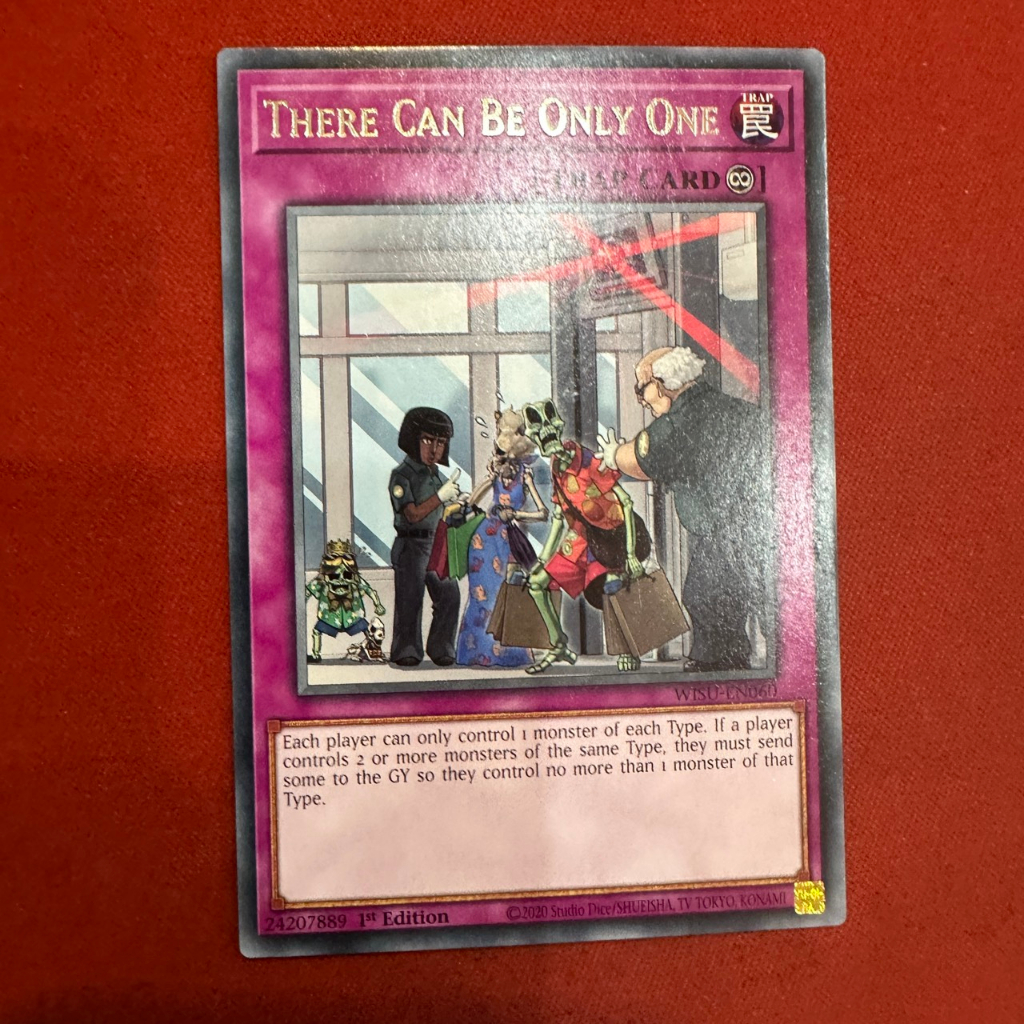 There Can Be Only One - TCBOO