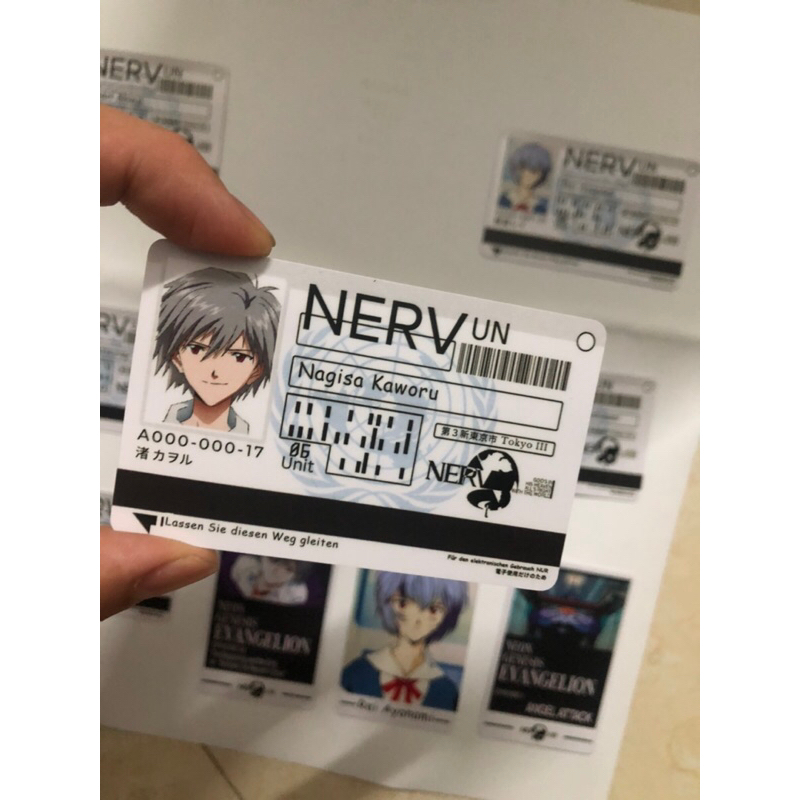 Thẻ anime Evangelion
