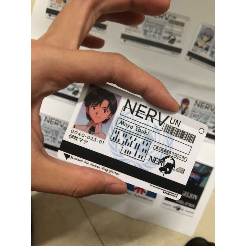 Thẻ anime Evangelion