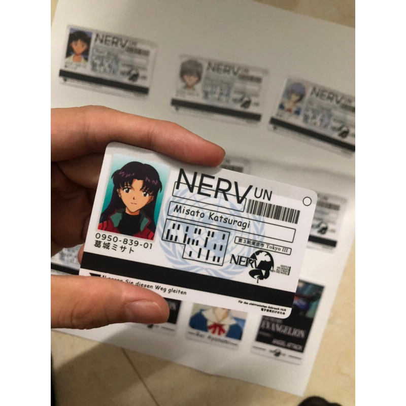 Thẻ anime Evangelion