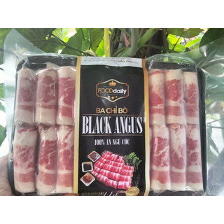Ba chỉ bò Mỹ thái cuộn 450g ( ship Now Hà nội ship ngay)