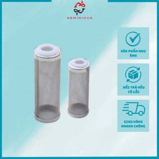 Bịt tép lưới inox 304 miệng cao su fi 12/16mm-thuỷ sinh geminious