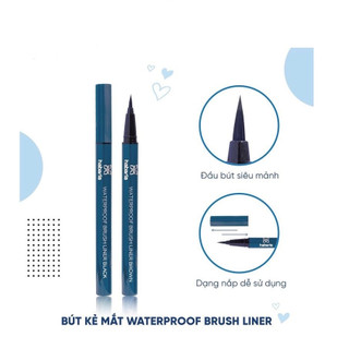 Kẻ mắt Habaria Waterproof Brush Liner