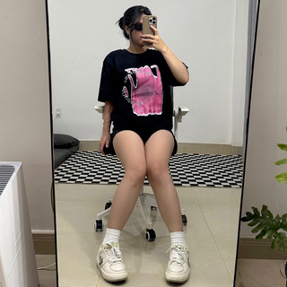 Áo thun unisex form rộng TB cotton 2 chiều