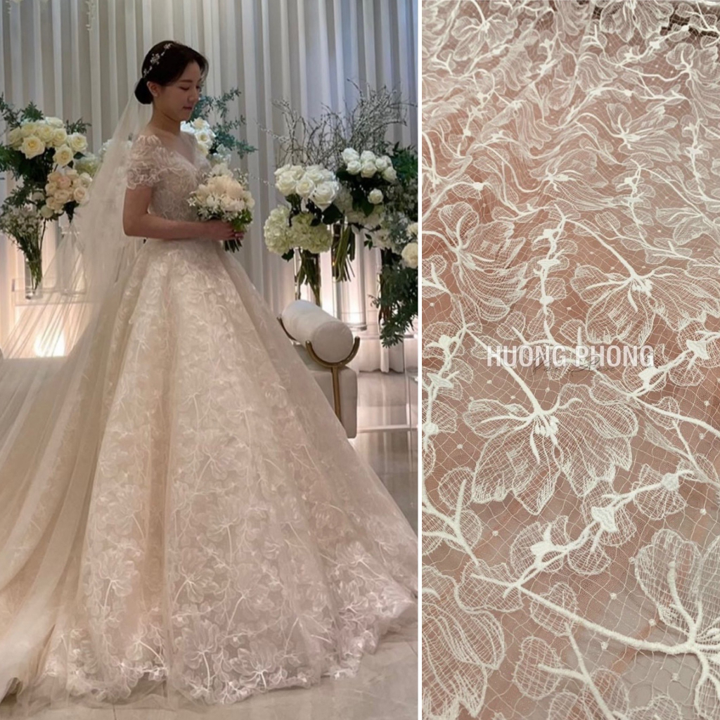 Ren chỉ đẹp màu trắng 201- 1m