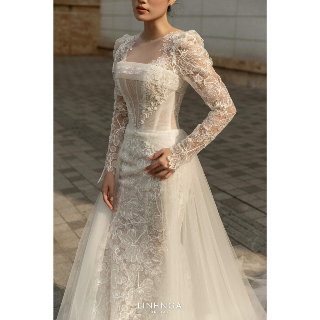 Ren chỉ đẹp màu trắng 201- 1m