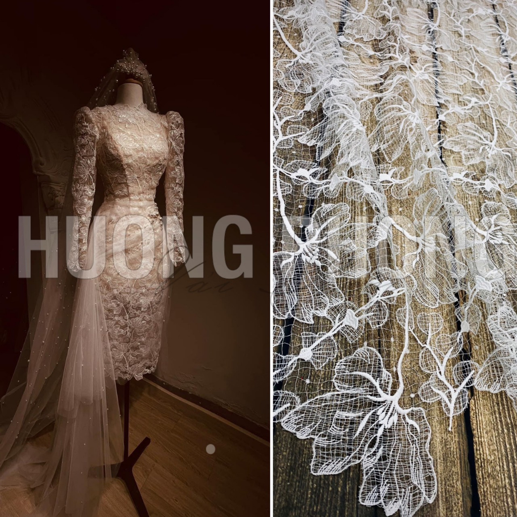 Ren chỉ đẹp màu trắng 201- 1m