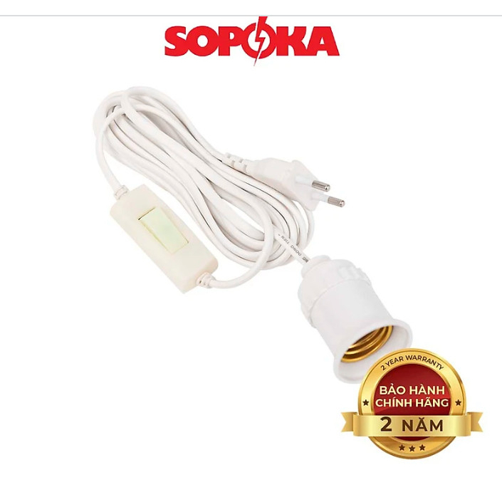 BỘ DÂY ĐUÔI ĐÈN LIỀN CÔNG TẮC SOPOKA