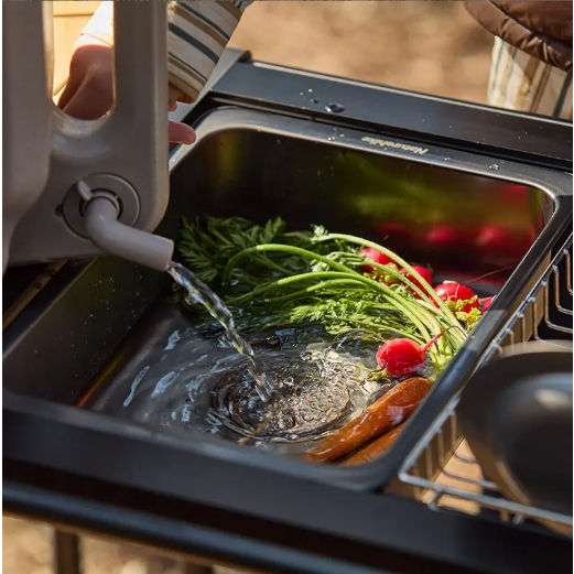 Chậu rửa bát inox dùng kết hợp bàn IGT NatureHike CNH22SN016