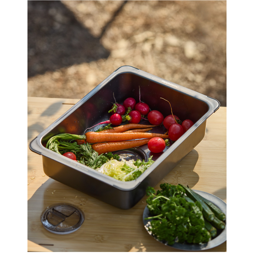 Chậu rửa bát inox dùng kết hợp bàn IGT NatureHike CNH22SN016