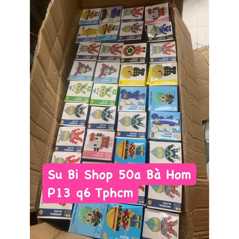 Combo 30 mẫu Lego không trùng mẫu.