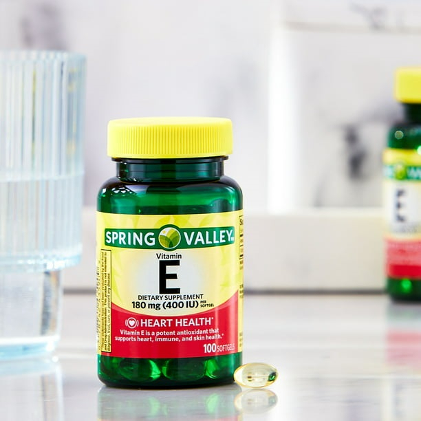 Vitamin E Spring Valley 180mg 400IU
