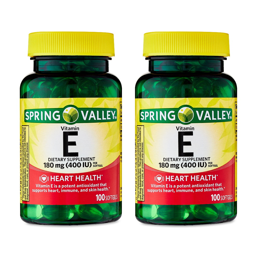 Vitamin E Spring Valley 180mg 400IU