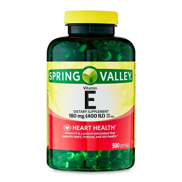 Vitamin E Spring Valley 180mg 400IU