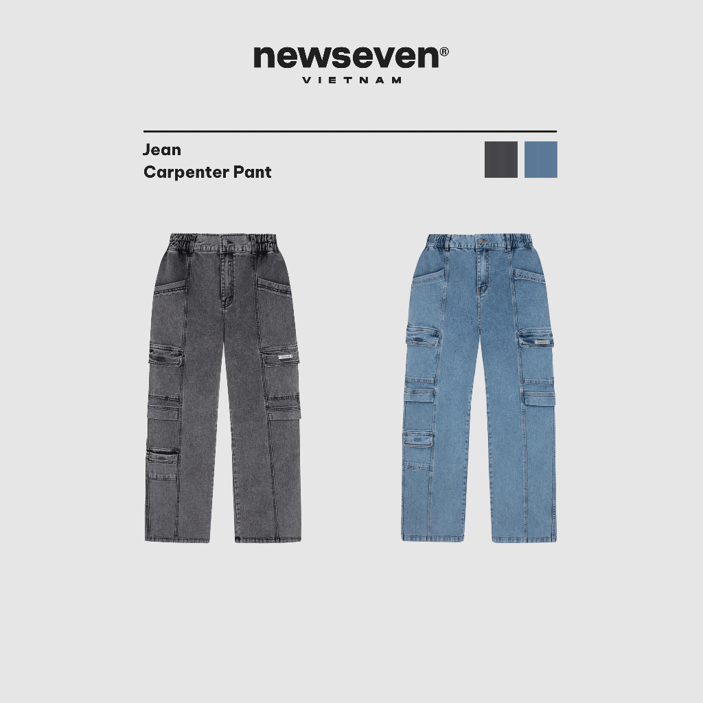 Quần Jean Ống Rộng NEWSEVEN Carpenter Pant QD.141