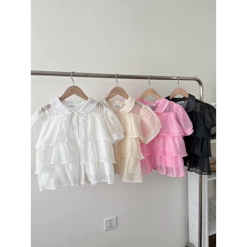 Áo tay ngắn babydoll