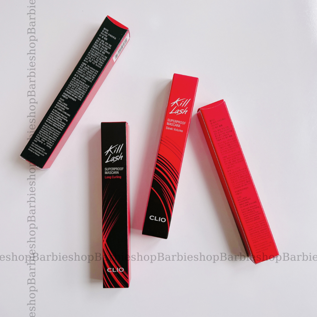Chuốt Mi Clio Kill Lash Superproof Mascara 7g - Chải Mi Làm Cong Mi Lâu Trôi