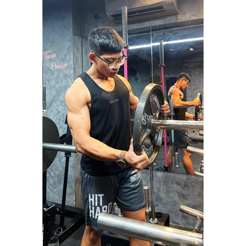 Áo Ba Lỗ Tập Gym Thun Gân Cao Cấp Vanquish