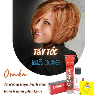 Bộ Thuốc nhuộm tóc nâng tone 0/00 + Oxy 12% Collagen + 6 món phụ kiện - Liệu pháp nhuộm tóc tại nhà an toàn