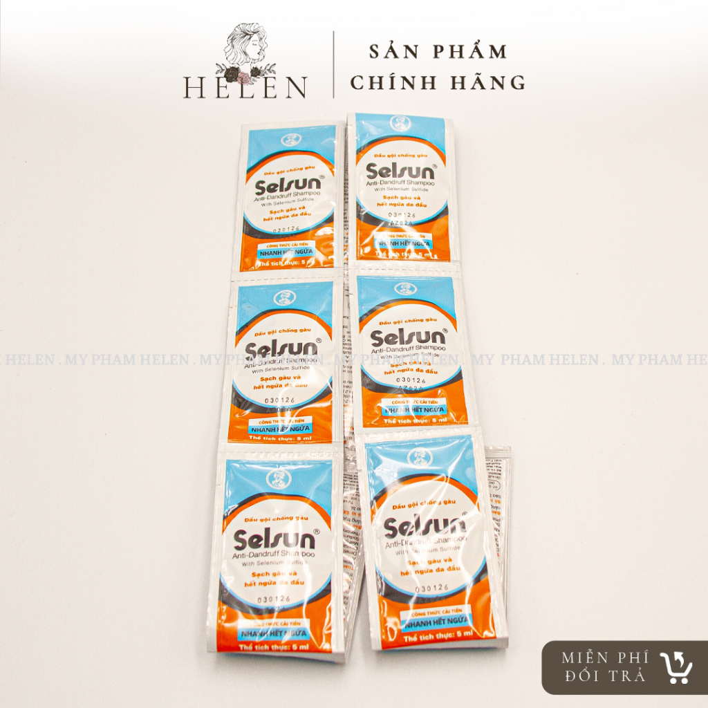 Dầu Gội Sạch Gàu Selsun Hết Ngứa, Sạch Vảy Nấm Đủ Size