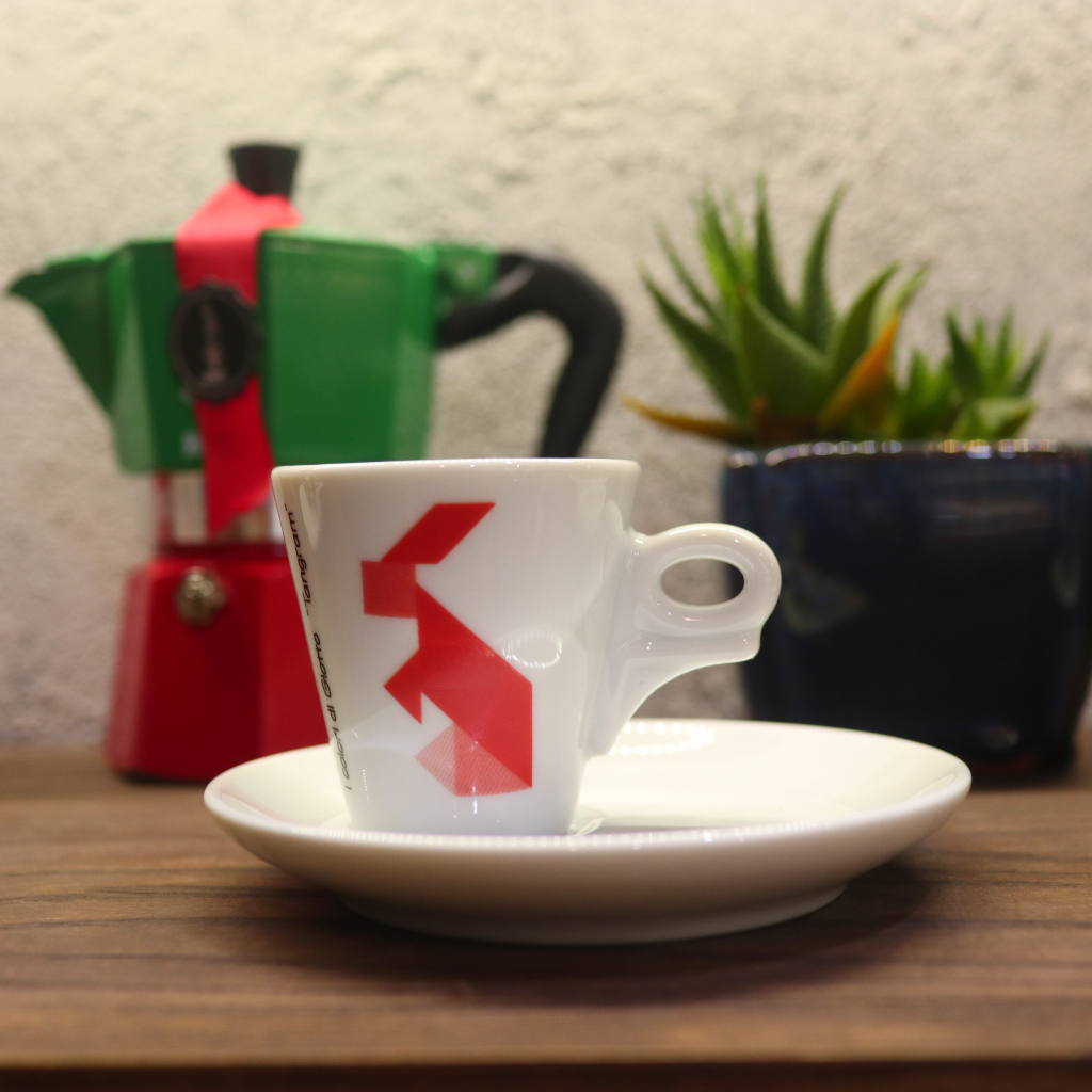 [100% Made in Italia] Ly sứ xịn espresso Ancap Tangram Collection 70ml