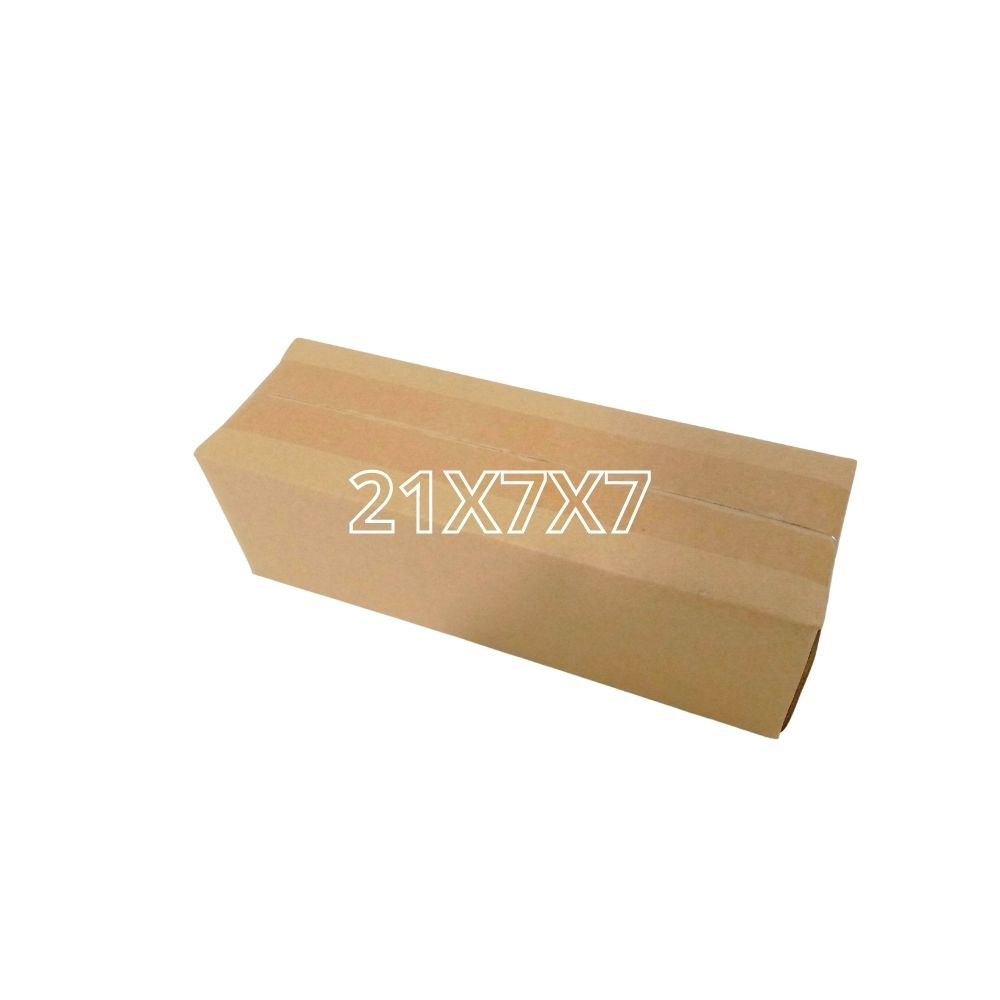 Hộp carton đóng gói hàng cho shop online size 21x7x7 cm  - sản xuất bởi SÀI GÒN CARTON