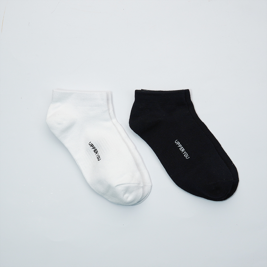 Tất vớ bamboo sợi tre cổ trung unisex V-SOCKS giá rẻ dày dặn thấm hút ôm chân