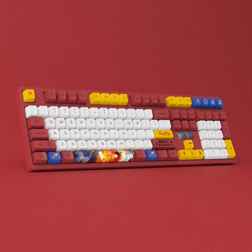 Bàn phím cơ AKKO 3108 RF One Piece – Luffy - Hàng chính hãng