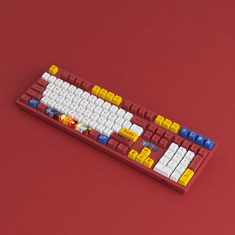 Bàn phím cơ AKKO 3108 RF One Piece – Luffy - Hàng chính hãng