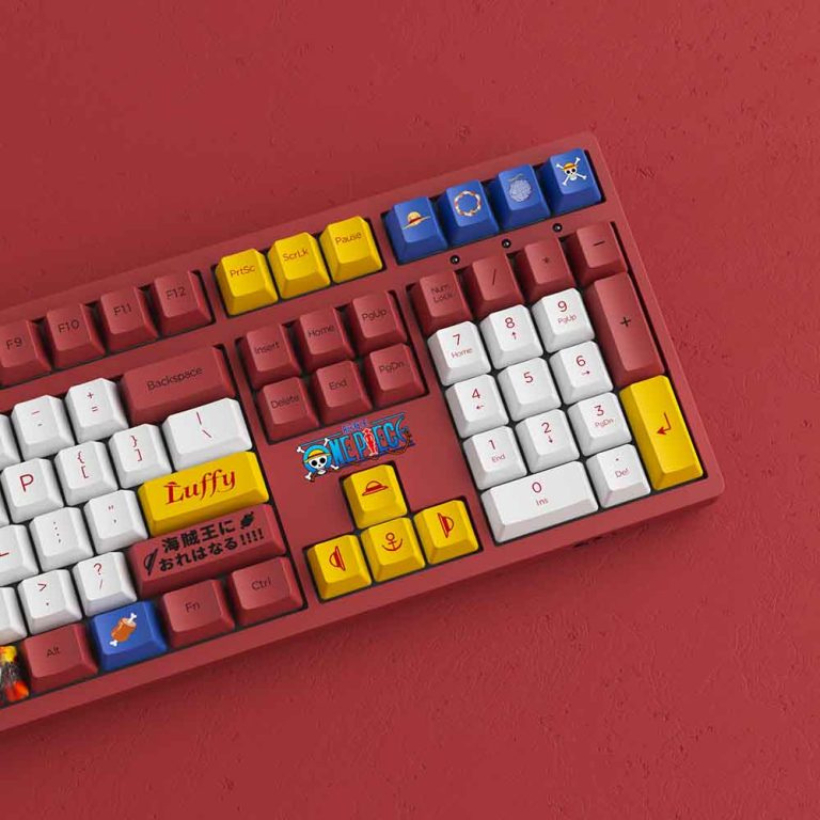 Bàn phím cơ AKKO 3108 RF One Piece – Luffy - Hàng chính hãng