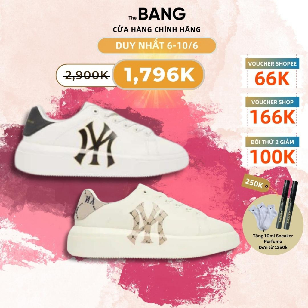 Giày MLB Classic Chunky , Giày MLB NY Thể Thao cổ thấp Unisex , New_York_Yankees