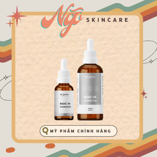 Drceutics tinh chất basic ha hydration - cấp ẩm cho da dầu mụn