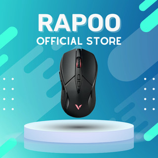 Chuột gaming không dây rapoo v300w dual-mode rgb - hàng chính hãng