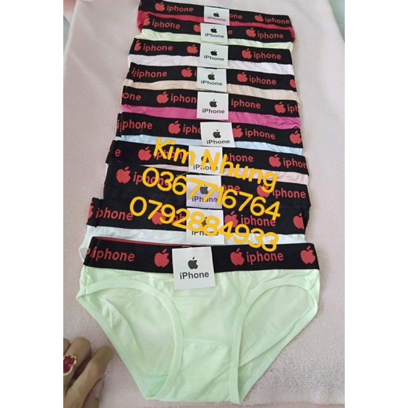 quần cotton lưng chữ
