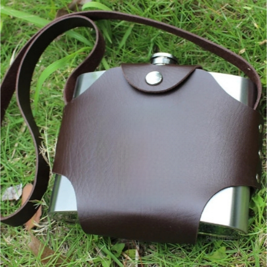 Bình đựng r.ượu, nước inox loại 1 Lít