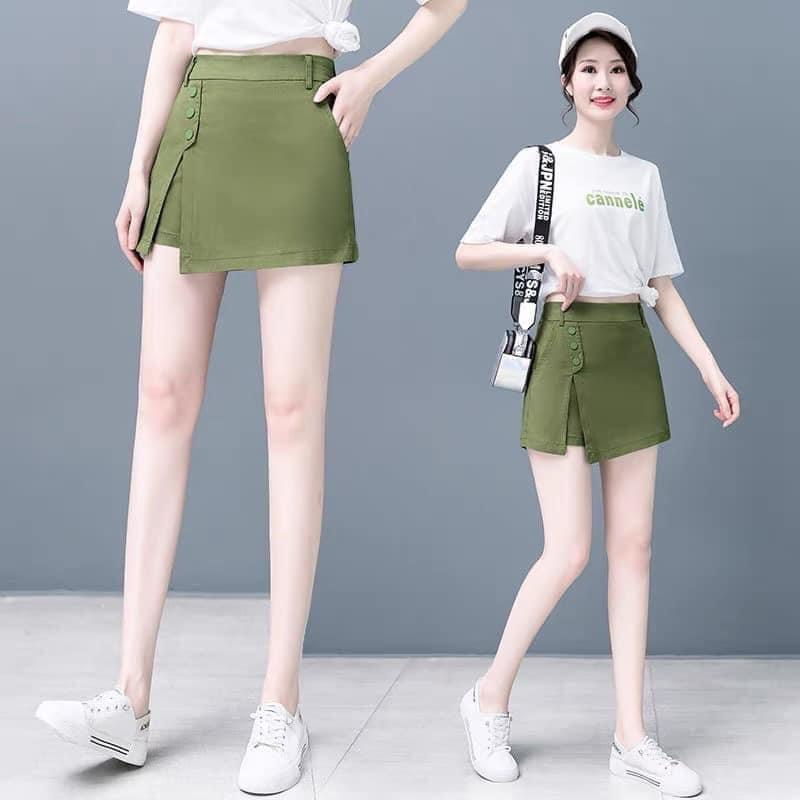 Quần giả váy phối cúc cực xinh