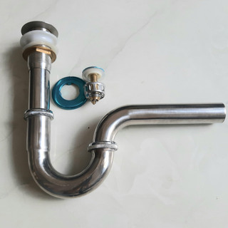 Xả Lavabo inox 304, dùng cho lavabo sứ có lỗ thoát tràn