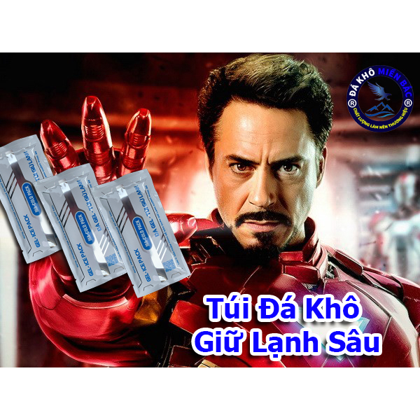 ⭐️Túi Đá Khô Dạng Gel Giữ Nhiệt Vỏ Bạc⭐️ Dùng Làm Mát Cho Áo Điều Hòa
