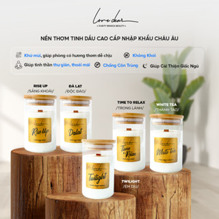  Nến Thơm Phòng Tinh Dầu Cao Cấp LoveDear - Trang Trí Decor 100g & 200g 