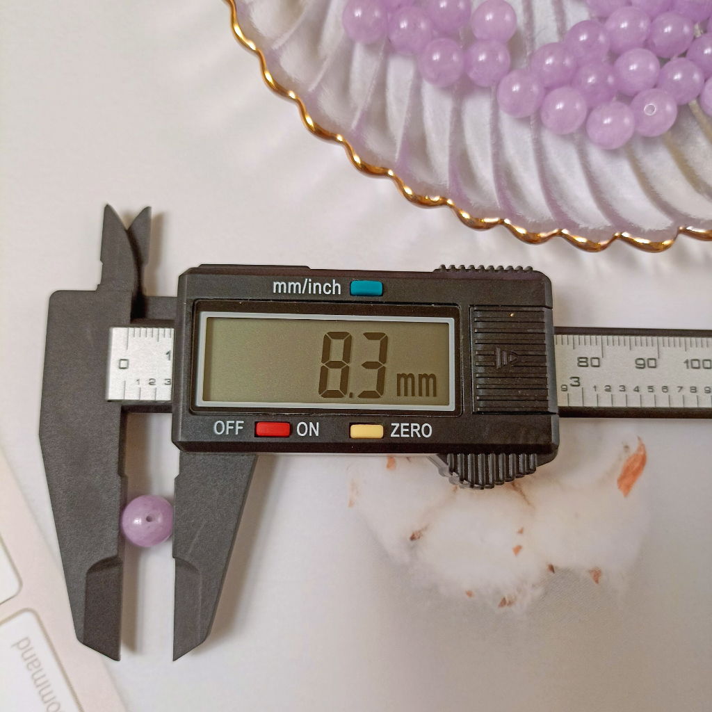 Hạt đá thạch anh tím oải hương