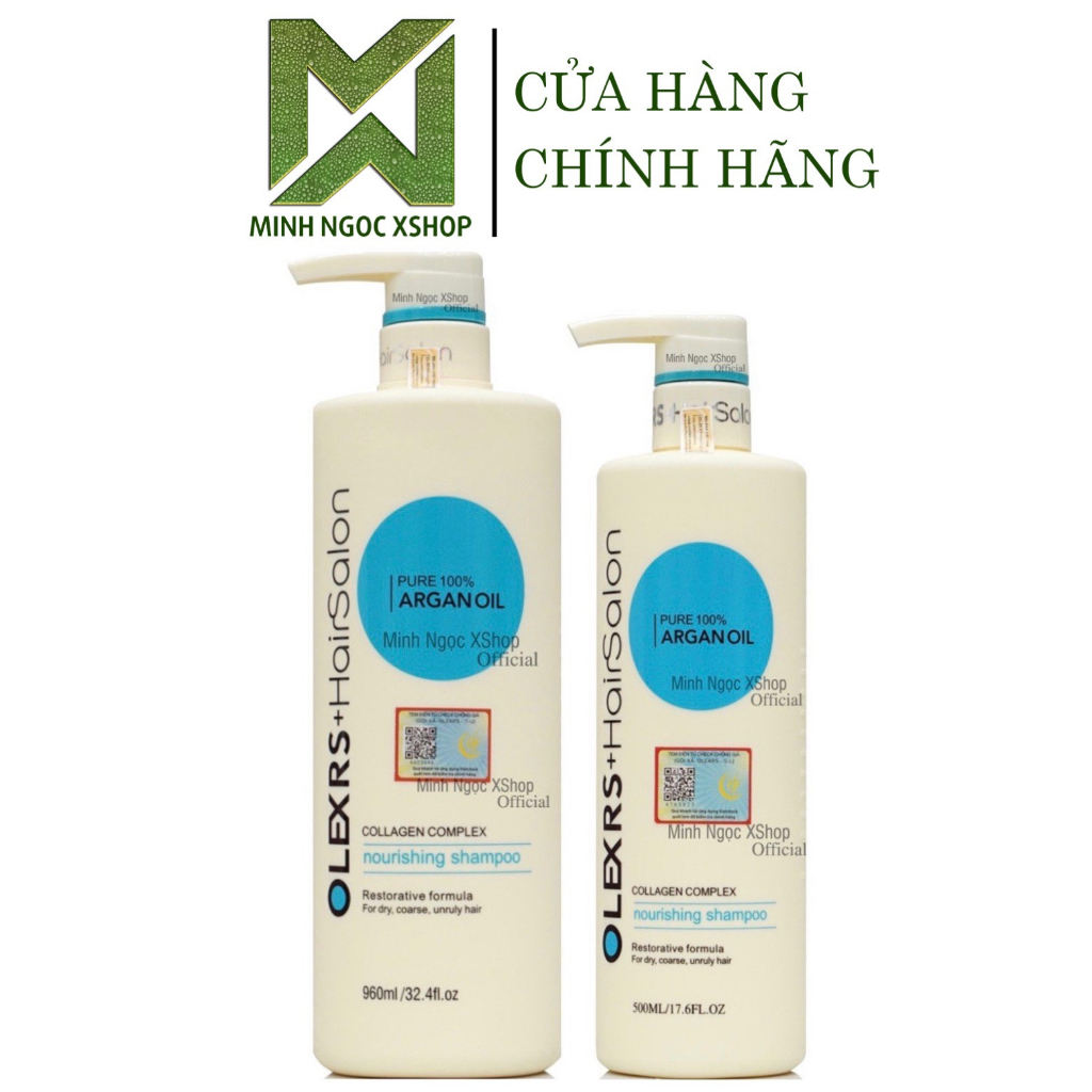 Dầu gội phục hồi chống rụng, kích mọc tóc Olexrs Hair Salon 500ML - 960ML