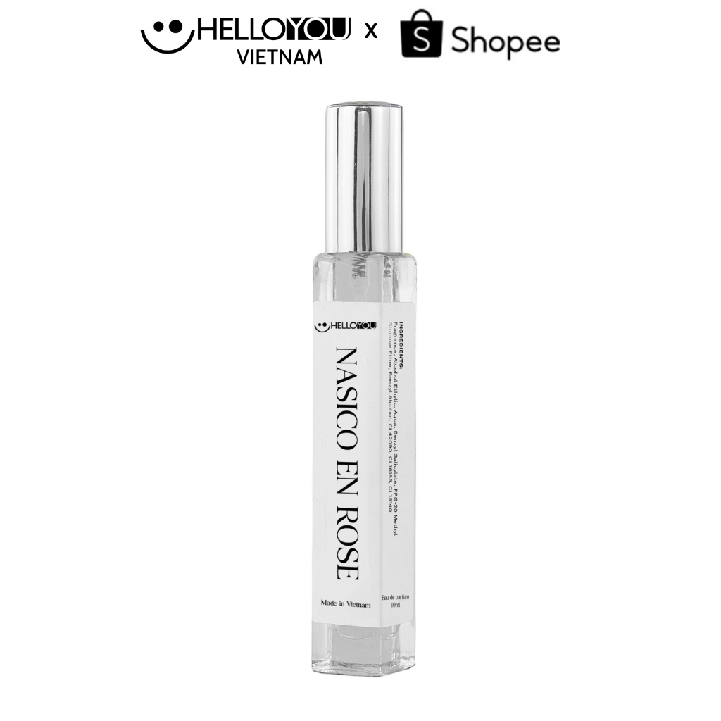 Nước hoa nữ HELLOYOU Nasico En Rose quyến rũ, kiêu kỳ - 10ml
