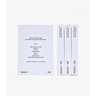 ALBUM RM SOLO "INDIGO"